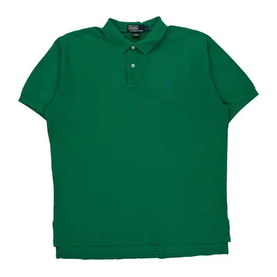Polo By Ralph Lauren Polo Shirt - Large Green Cotton