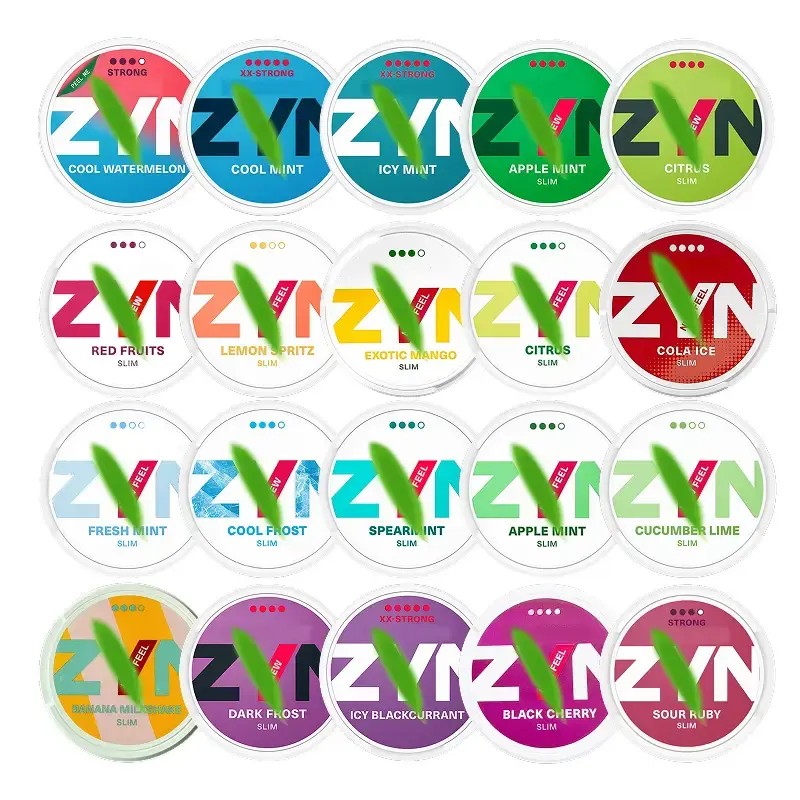 ZIN EU Wet Flavor Wall | Designed for Desktop Storage & Display