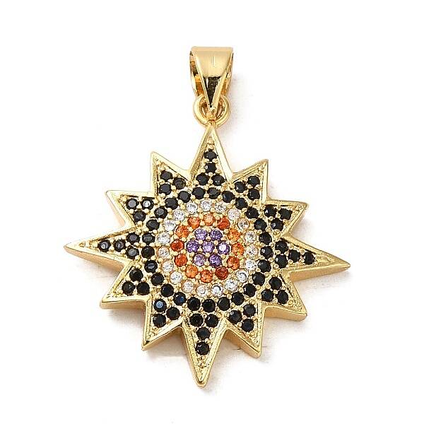 Brass Cubic Zirconia Pendants