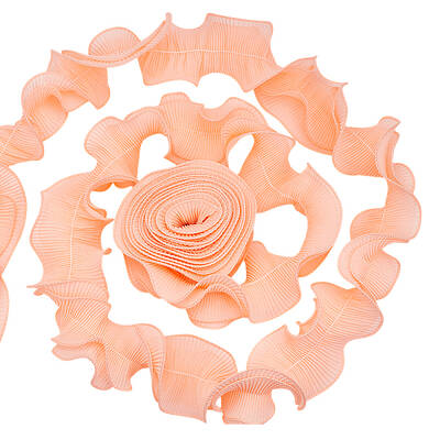 Chiffon Organza Pleated Lace Trim