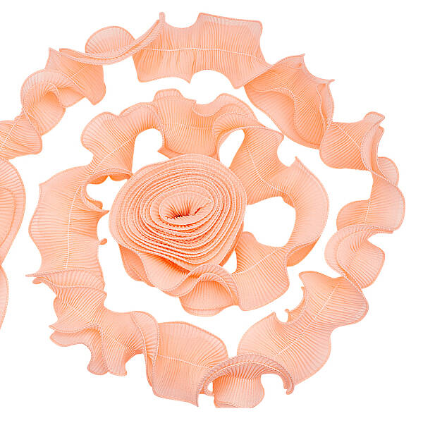 Chiffon Organza Pleated Lace Trim