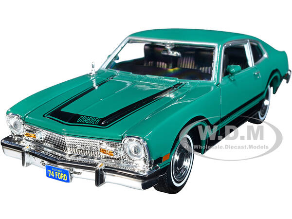 1974 Ford Maverick Grabber Green with Black Stripes \