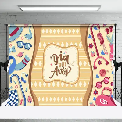 Dia Dos Avos Gifts Happy Grandparents Day Backdrop