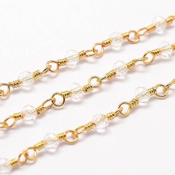 Handmade Glass Beaded Chains