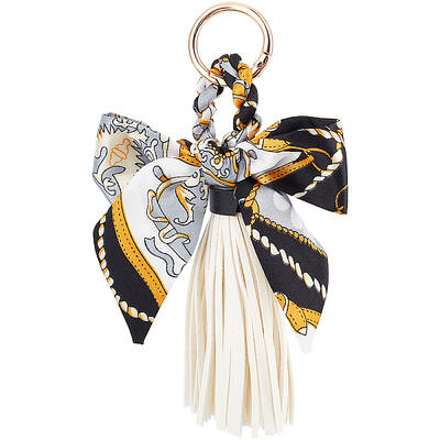 PU Leather & Seltin Cloth & Golden Alloy Pendants Decorationg