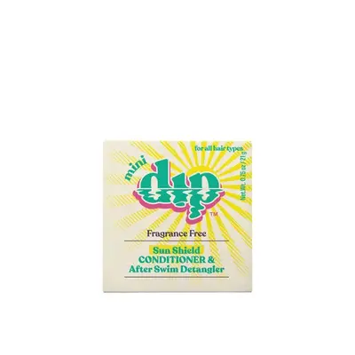 Mini Dip Sun Shield: Conditioner Bar & After Swim Detangler Fragrance Free | Size: 0.75 oz