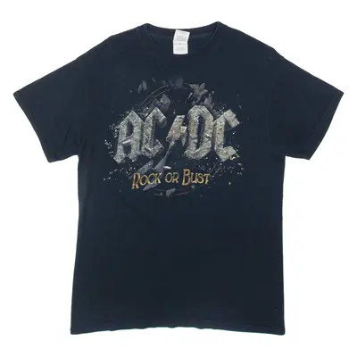 Acdc Mens Band T-Shirt Black M
