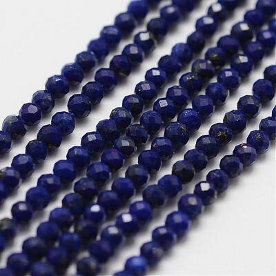 Natural Lapis Lazuli Bead Strands