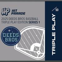 (3 teams) Triple Play Baseball break - Pick your own team(s). 2025 Hit Parade Deedsbros Edition Triple Play box (Jersey,  Bal...