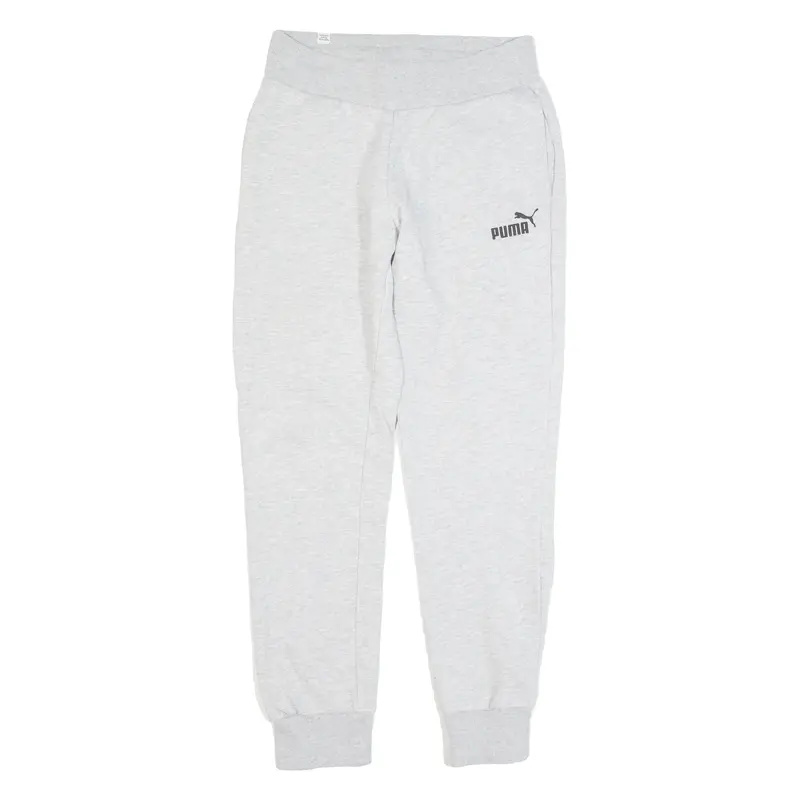 PUMA Womens Joggers Grey Tapered XS W26 L27