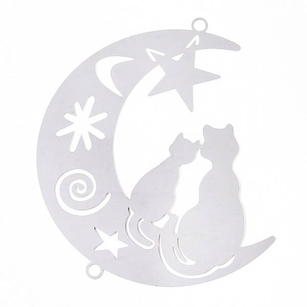 201 Stainless Steel Connector Charms