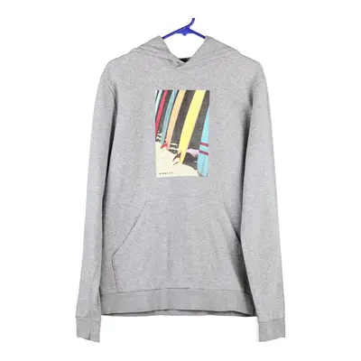 Oakley Hoodie - Medium Grey Cotton Blend