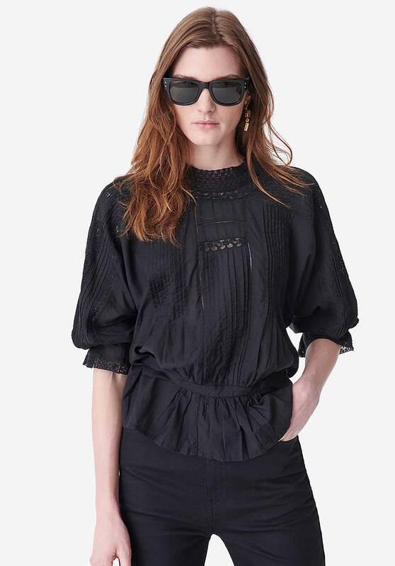Blouse Viva 2hva27-v09011 Black | Color: BLACK | Size: FR-40