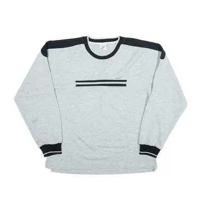 NIKE Sweatshirt Grey Mens M