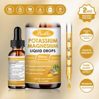 Potassium Magnesium Drops Mineral Supplement,High Absorption Magnesium Complex&Potassium 99mg With Calcium, Vitamin D3, Zinc,...