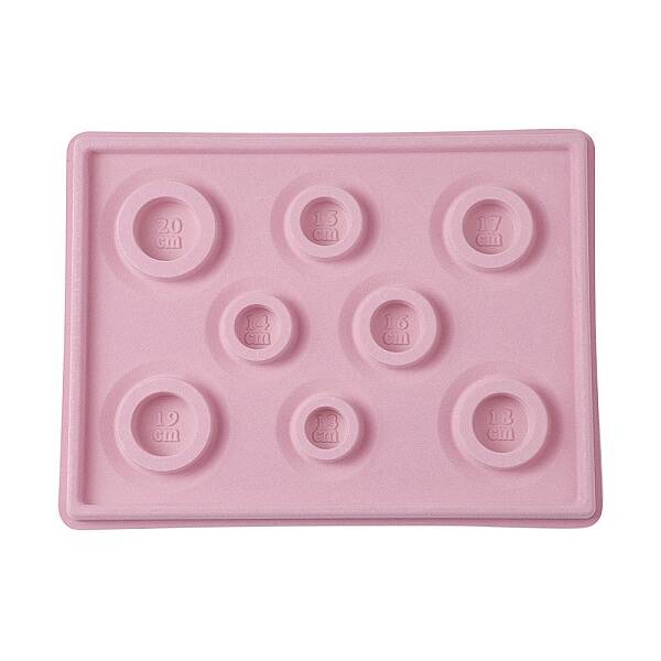 8 Sizes Plastic Rectangle Bracelet Design Board