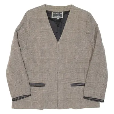GATTINONI Womens Blazer Jacket Brown M