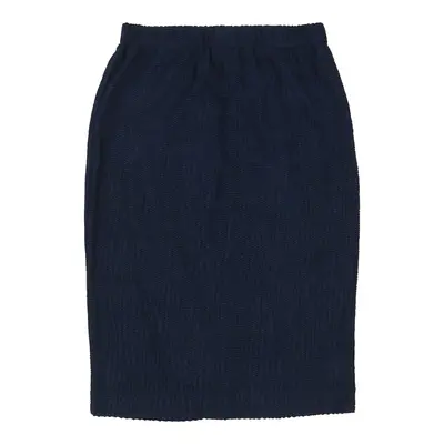 Emilio Pucci Midi Skirt - Medium Navy Polyester Blend | Size: medium