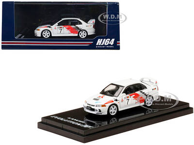 Mitsubishi Lancer GSR Evolution IV RHD (Right Hand Drive) 7 Scortia White \