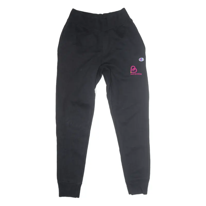CHAMPION Joggers Black Tapered Womens S W24 L27