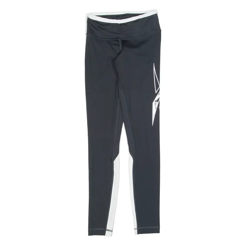 REEBOK Activewear Womens Leggings Black Skinny XXS W20 L25