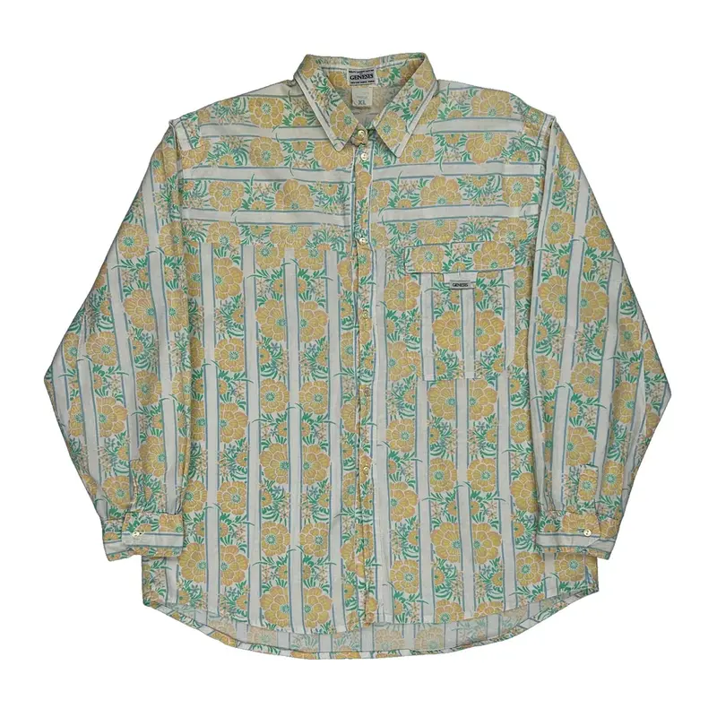 Genesis Patterned Shirt - XL Multicoloured Cotton