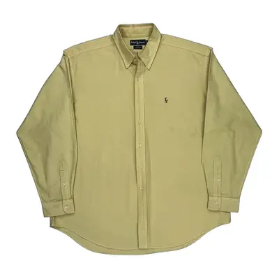 Blake Ralph Lauren Shirt - 2XL Yellow Cotton
