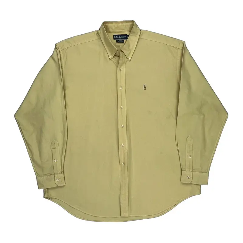 Blake Ralph Lauren Shirt - 2XL Yellow Cotton