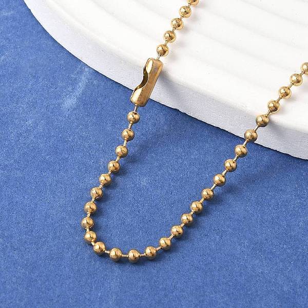 304 Stainless Steel Ball Chain Necklace