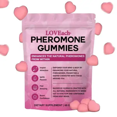 Pheromone Gummies - Enhances Amplify Your Natural Charisma Pheromones From Within ,Attract, Captivate Elevate Self-Assura...