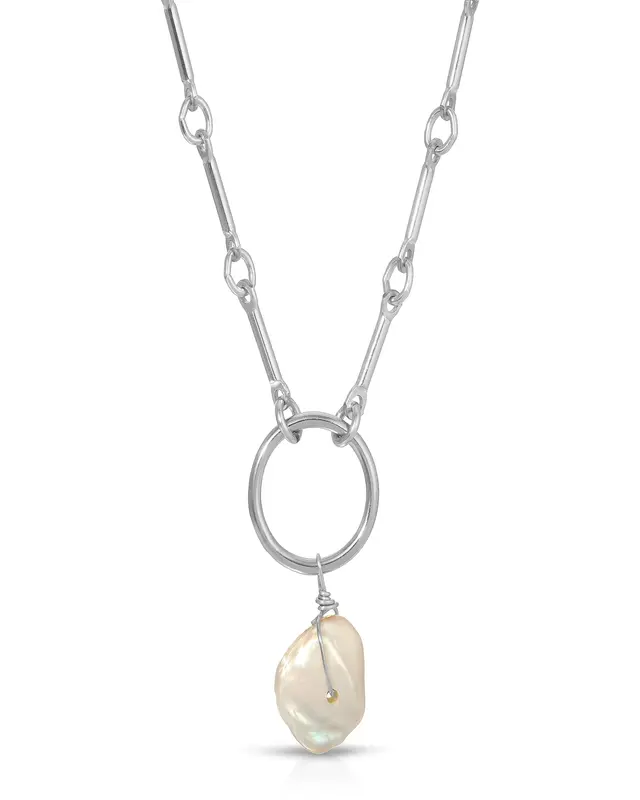 Newlyn Necklace | Metal Color: Silver