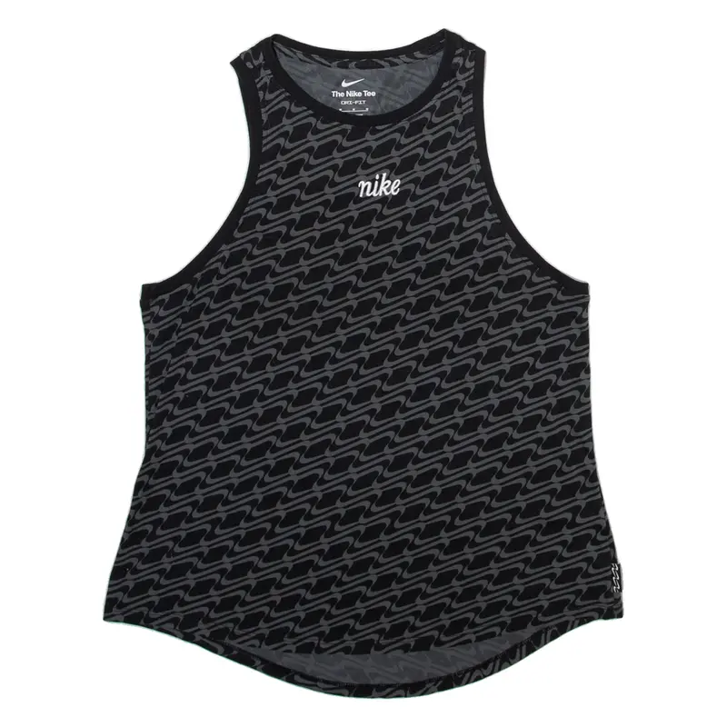 NIKE Womens Vest Black Sleeveless M