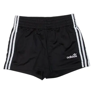 ADIDAS Womens Sports Shorts Black Relaxed UK 10 W28
