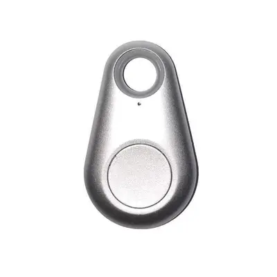 Water Drop Bluetooth-compatible Anti Lost Object Finder | Color: 1PC Silver