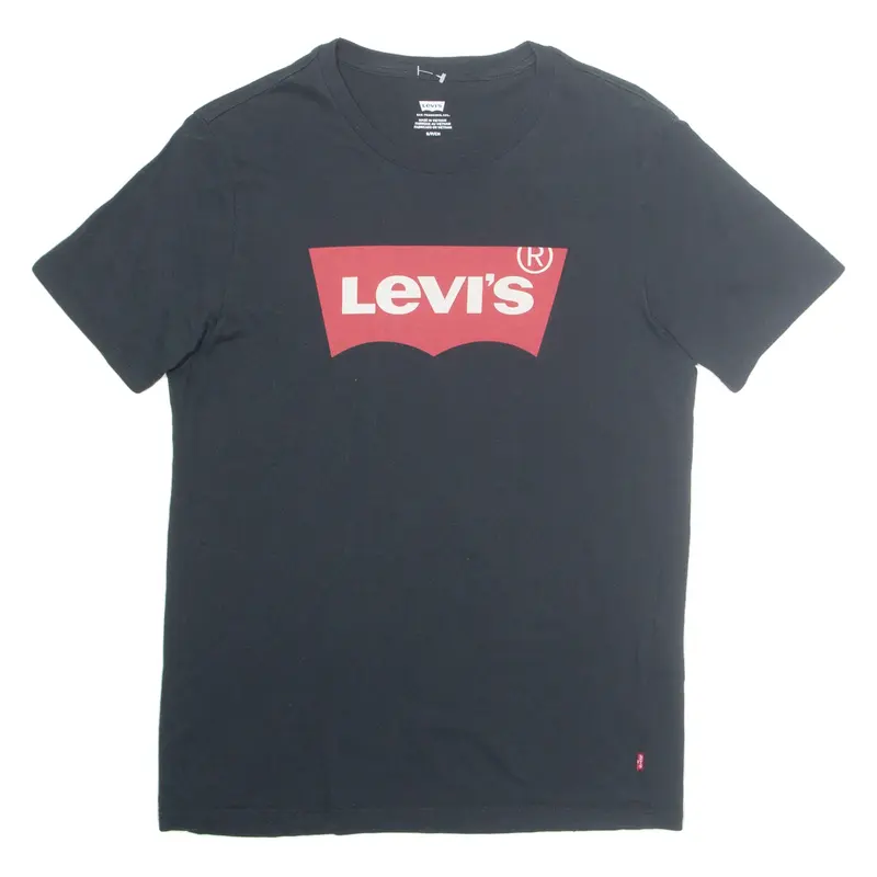 LEVI'S Mens T-Shirt Black S