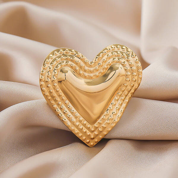 Exaggerated French Alloy Finger Rings for Women