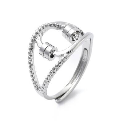 Rotatable Finger Cuff Rings for Women