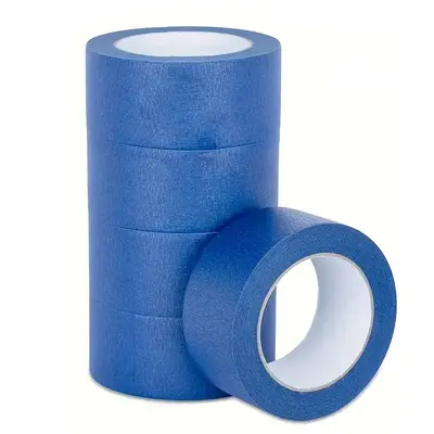 Solid Color Painter Tape, 5 Rolls Multi-surface Masking Tape, Painting and Decorating Supplies, Art Supplies, Office Supplies