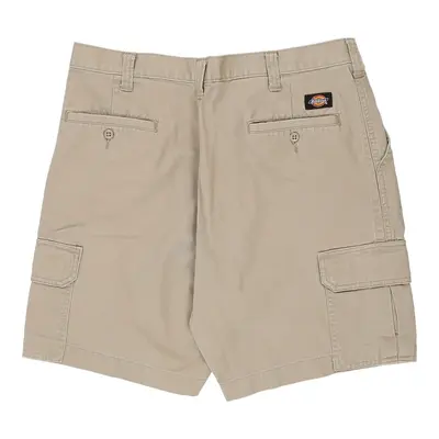 Dickies Cargo Shorts - 35W 8L Beige Cotton