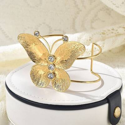 304 Stainless Steel Cuff Bangles for Women