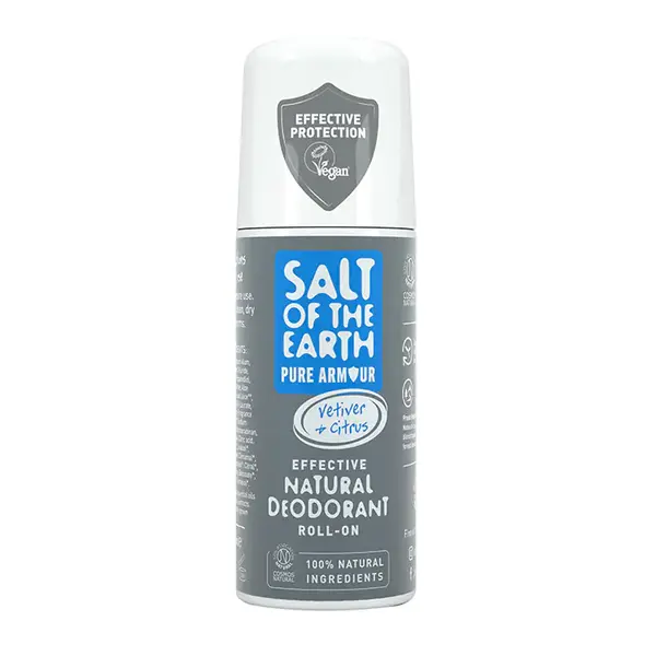 Salt-of-the-earth Pure Armor Explorer men's deodorant (Natura l Deodorant) 75 ml
