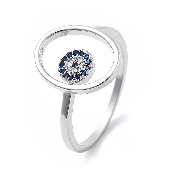 Brass Micro Pave Cubic Zirconia Rings