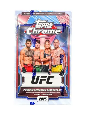 2025 Topps Chrome UFC Hobby Trading Cards