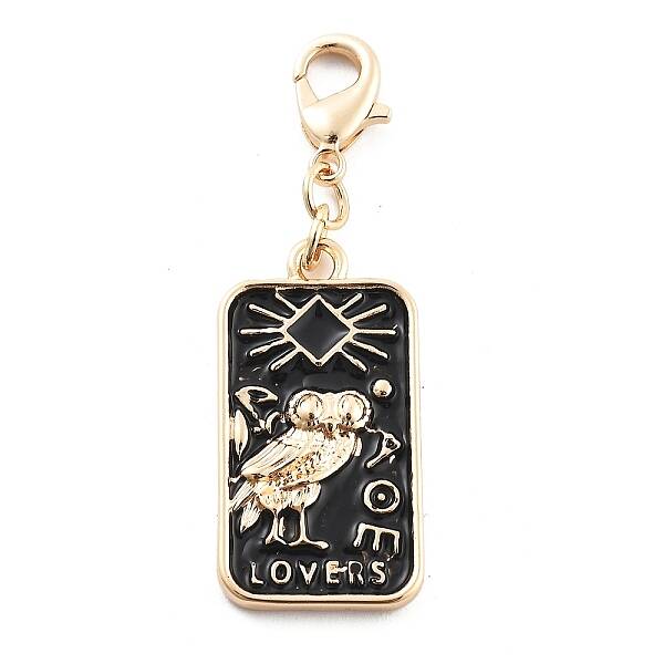 Tarot Alloy Enamel Pendant Decoration