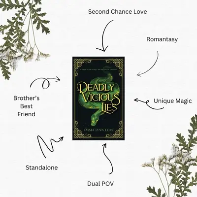 SIGNED-Deadly Vicious Lies book lover book lover books