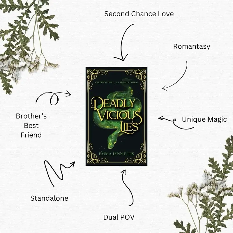 SIGNED-Deadly Vicious Lies book lover book lover books