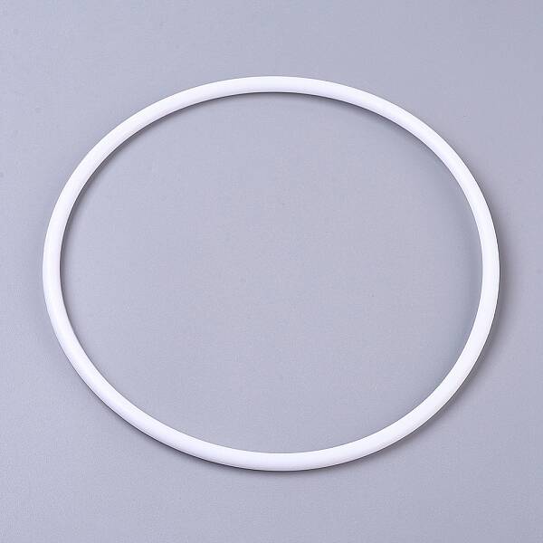 Hoops Macrame Ring