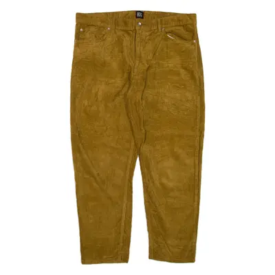 URBAN OUTFITTERS BDG Corduroy Trousers Brown Regular Tapered Womens W36 L26