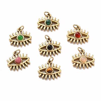 Natural & Synthetic Gemstone Charms