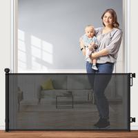 Petstars Retractable Baby Gate, Mesh Dog & Baby Gate 55\